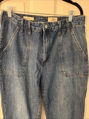 Universal Thread Women's high-rise wide leg Blue Denim Jeans size 10 L